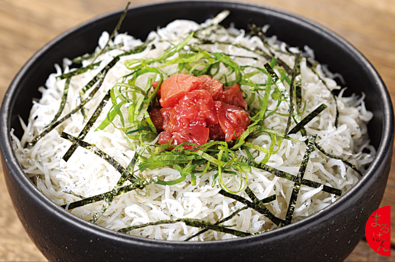 梅しらす丼